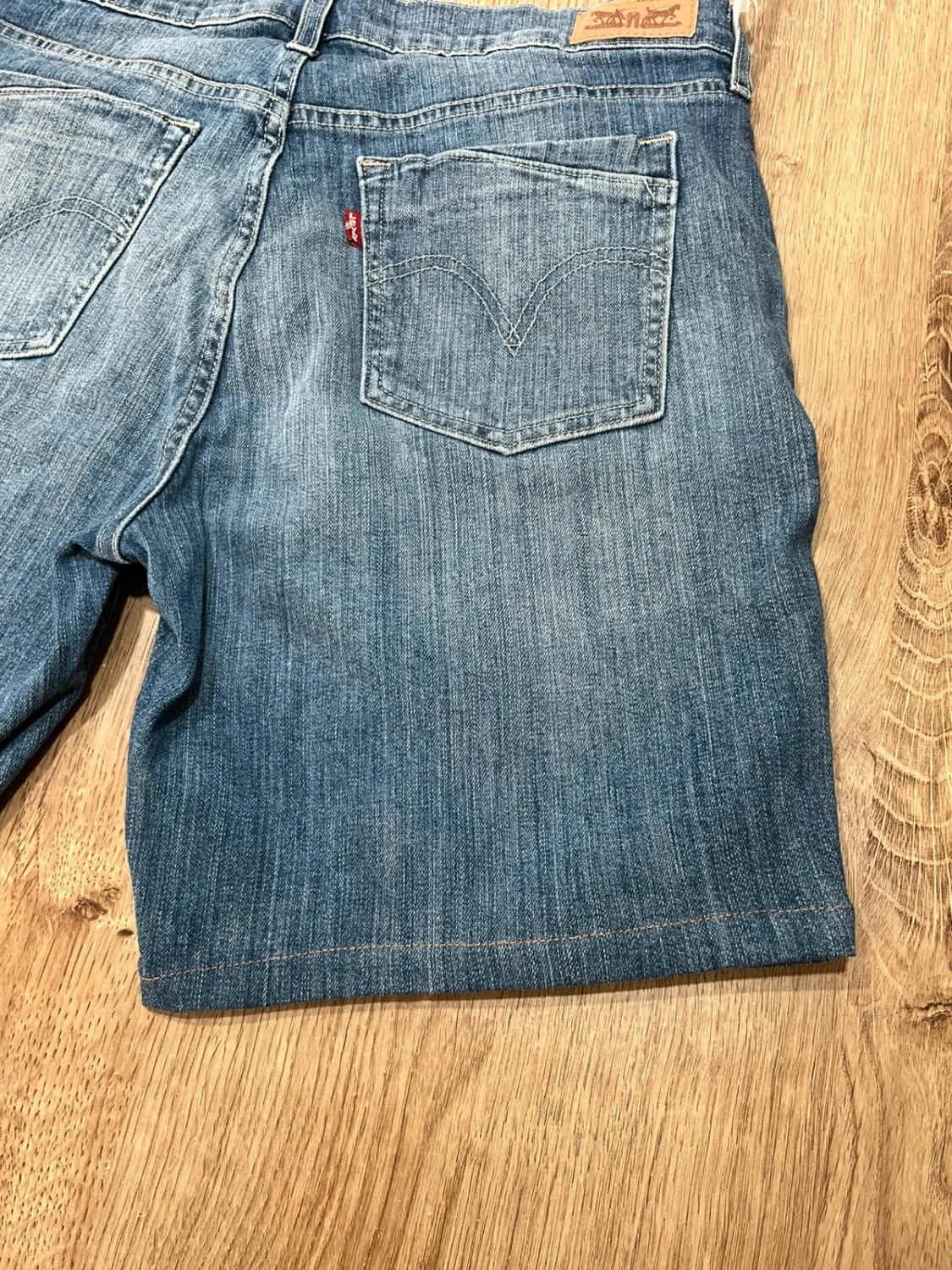 Short  Levi's 10 - W30 Chic Homme 99% Coton Bleu délavé Slv005 – photo 6